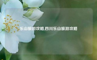 乐山旅游攻略,四川乐山旅游攻略