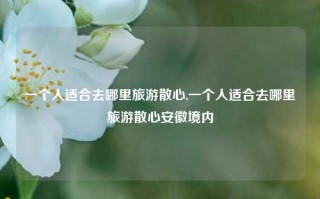 一个人适合去哪里旅游散心,一个人适合去哪里旅游散心安徽境内