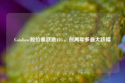 Coinbase股价暴跌逾15%，创两年多最大跌幅-第1张图片-出行攻略网